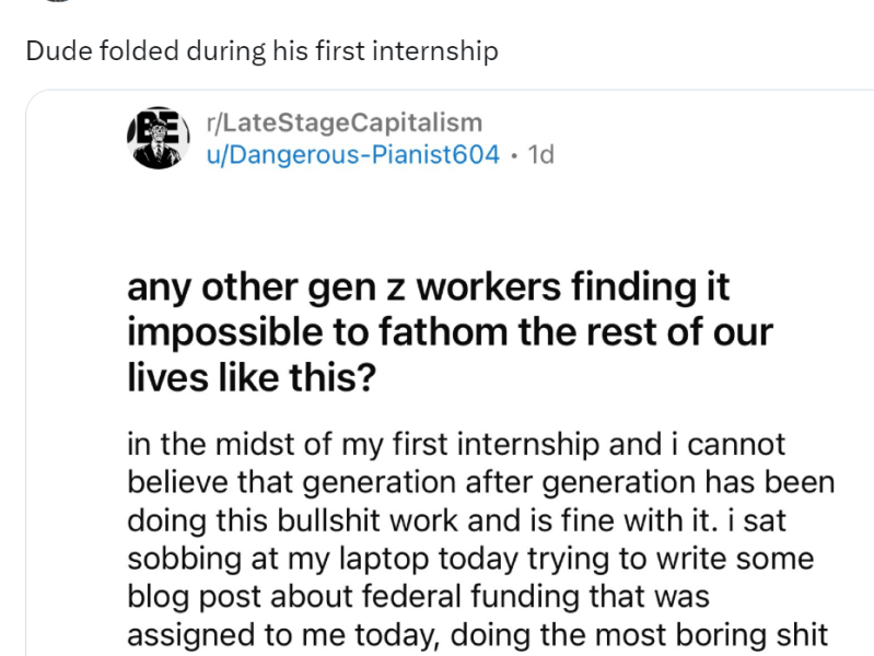 the intern who didn’t like writing about federal&nbsp;funding