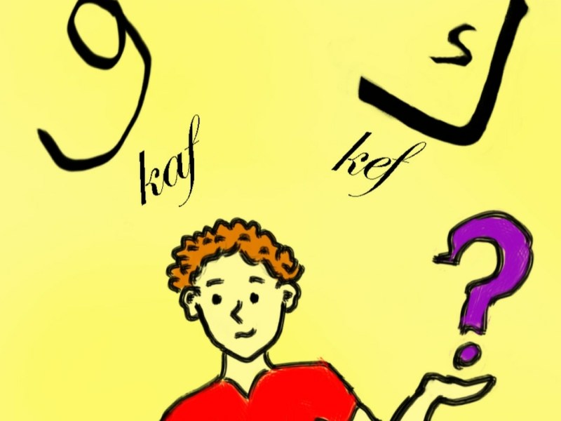 Kaf ق Kef ك ‘i&nbsp;keşfedişim